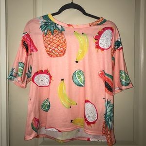 Colorful fruit shirt